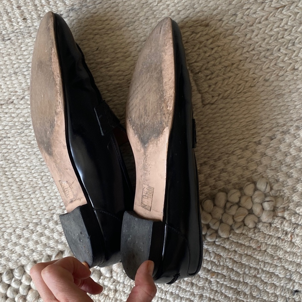 J. Crew Academy penny loafers (Black Patent Leather) - Picture 5 of 6